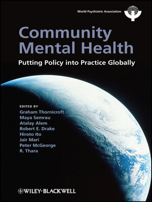 cover image of Community Mental Health